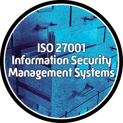 ISO 27001 badge
